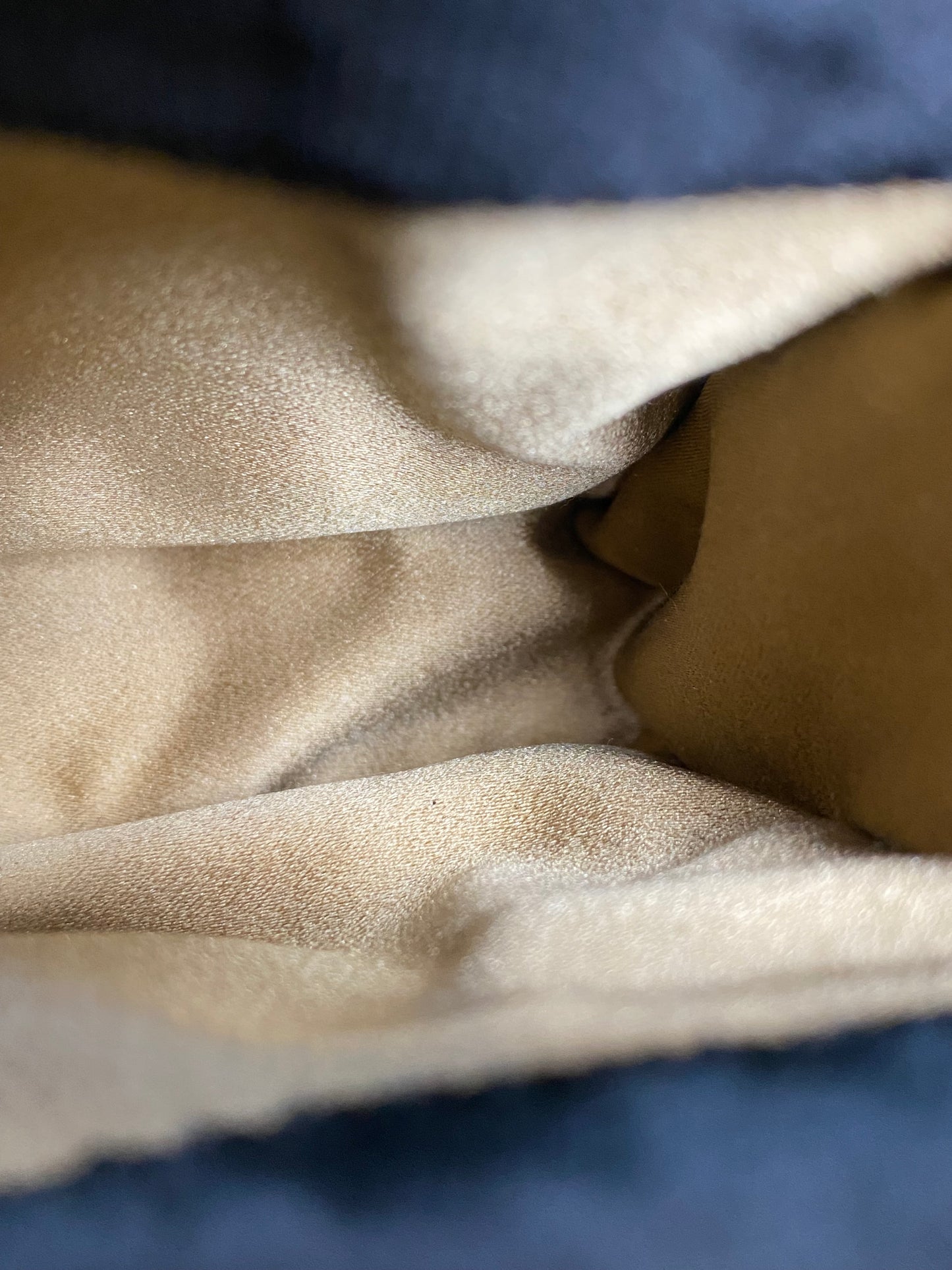 Gorgio Armani Black Velvet Mini Shoulder Bag