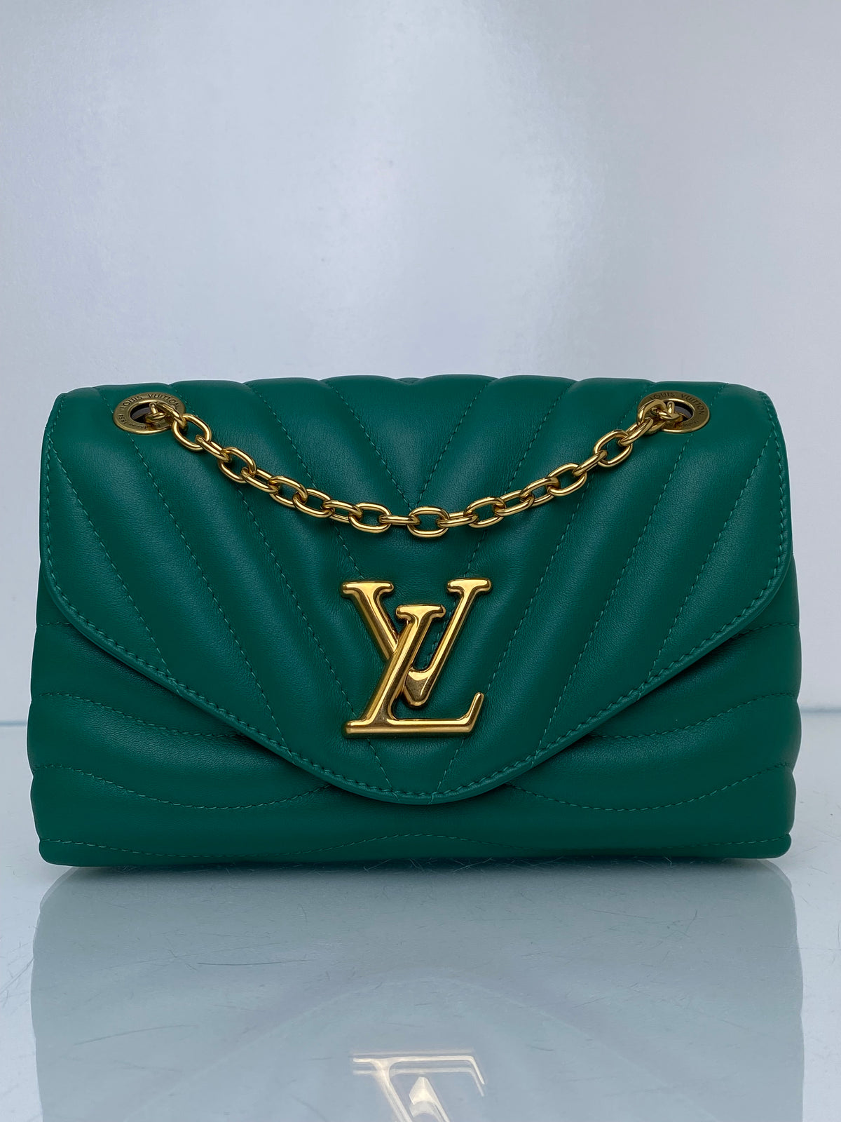 Louis Vuitton Green New Wave Crossbody Bag GHW