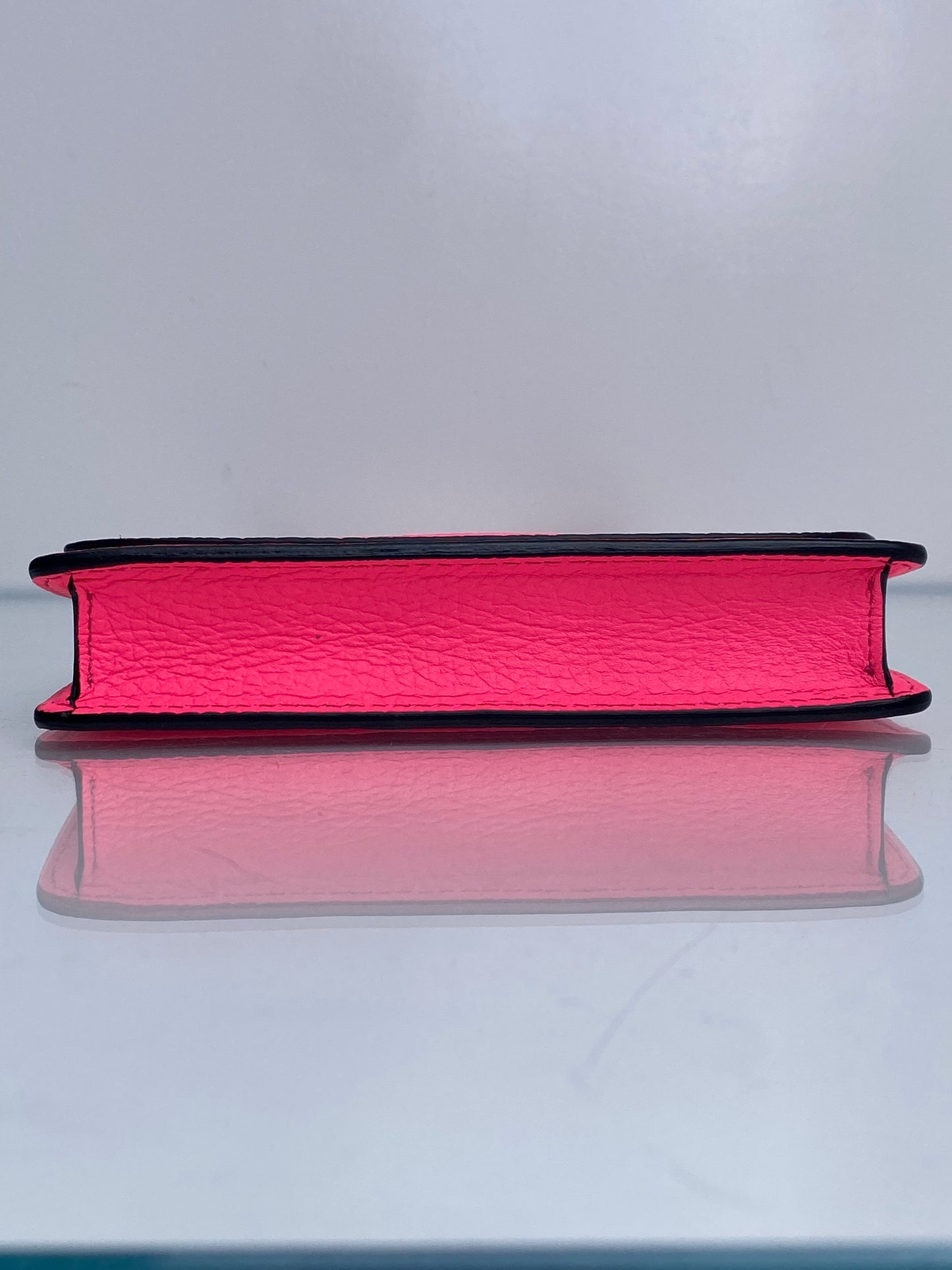 Burberry Neon Pink Logo Small Crossbody GHW