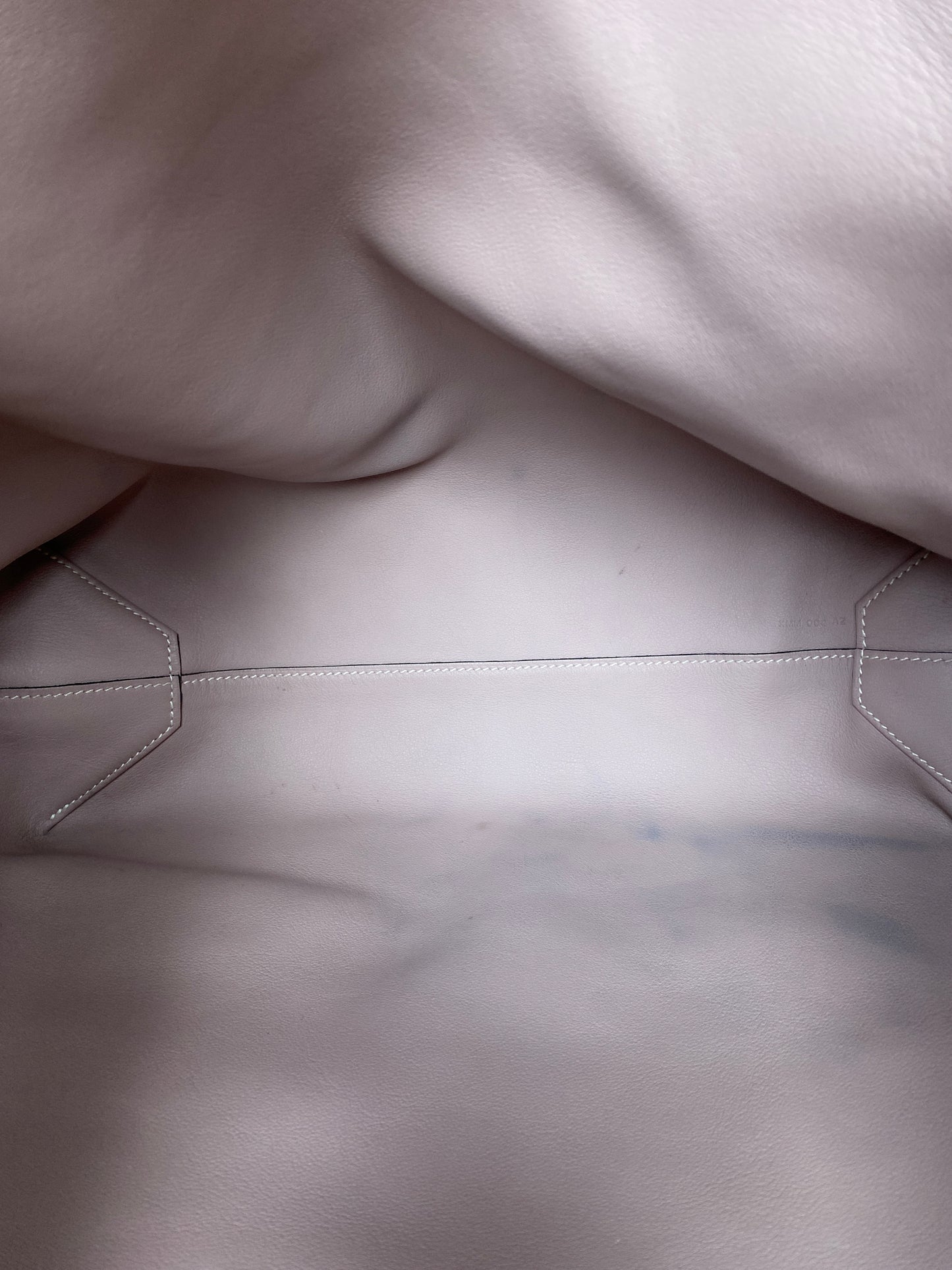 Hermes Double Sens 45 Reversible Suede Taupe Tote