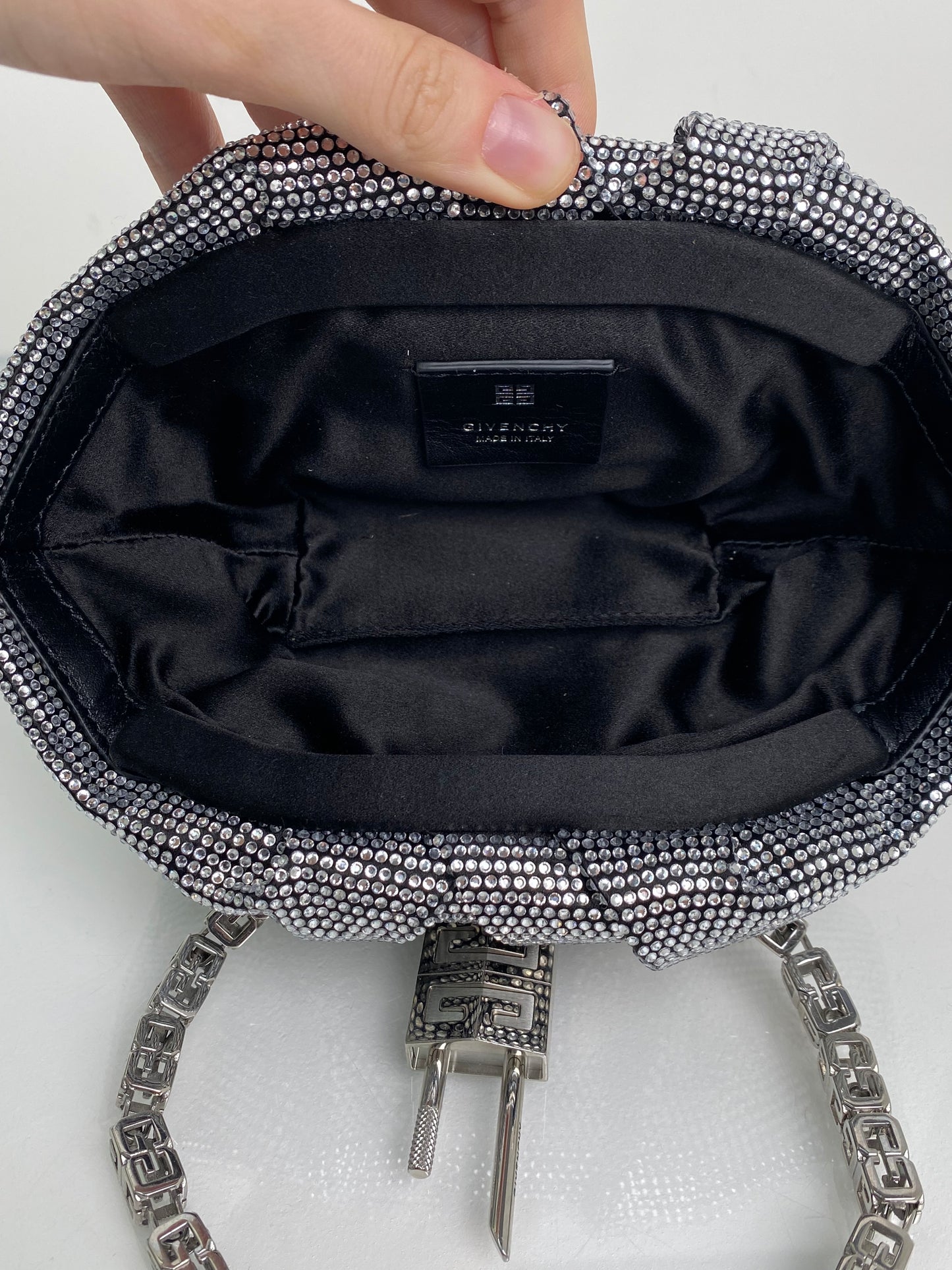 Givenchy Mini Kenny Embellished Shoulder Bag SHW