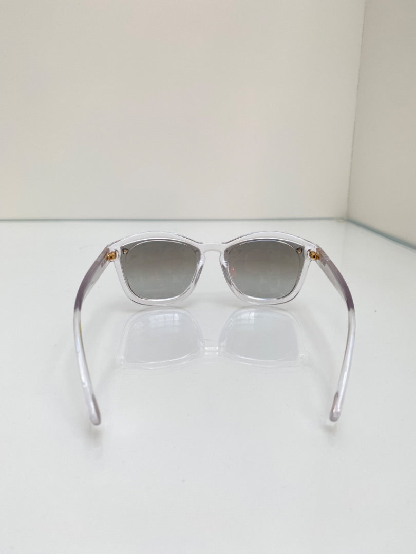 Versace Clear Mirrored Lense Sunglasses