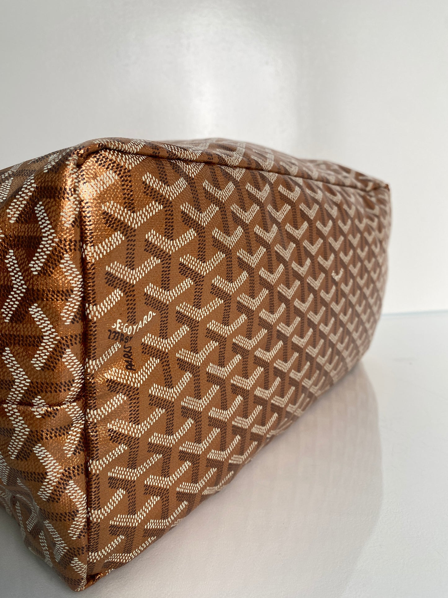 Goyard Precious Metals Rose Gold St. Louis GM Tote Bag