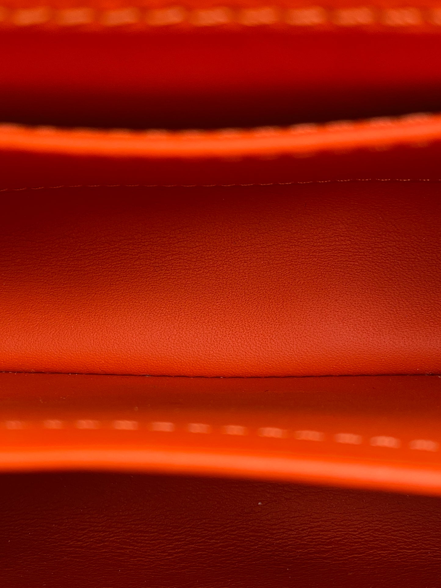 Louis Vuitton Orange Python Capucine Bag GHW