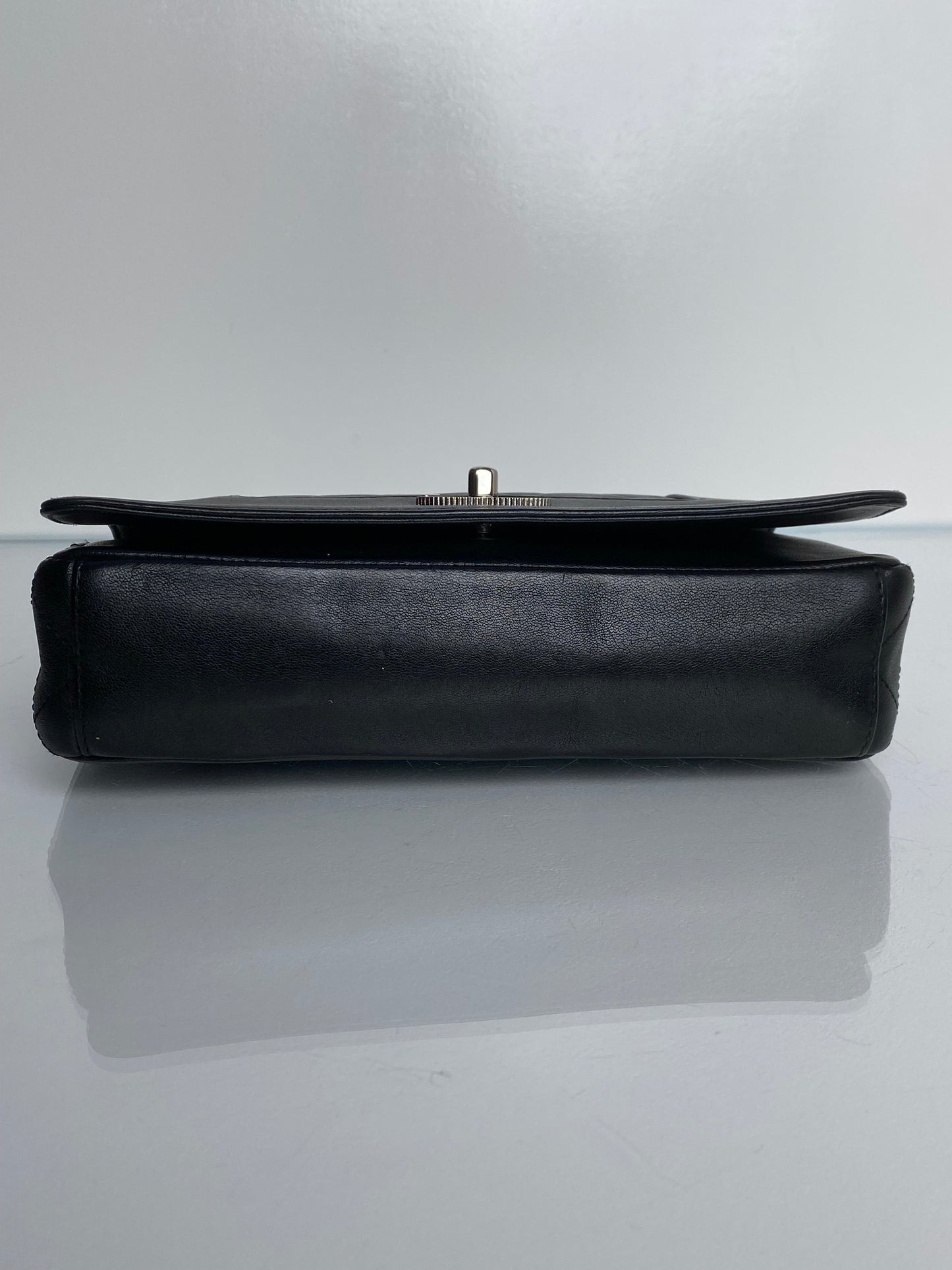 Chanel Black Mademoiselle Flap Bag SHW