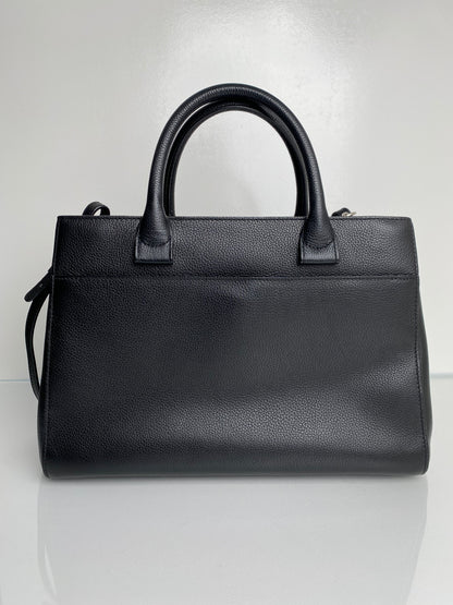Chanel Executive Black Grained Calf Tote Bag SHW