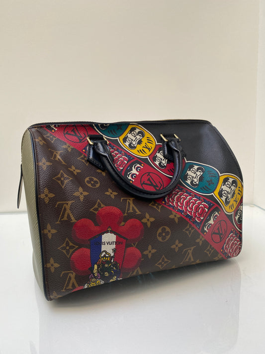 Louis Vuitton Monogram & Epi Kabuki Speedy 30