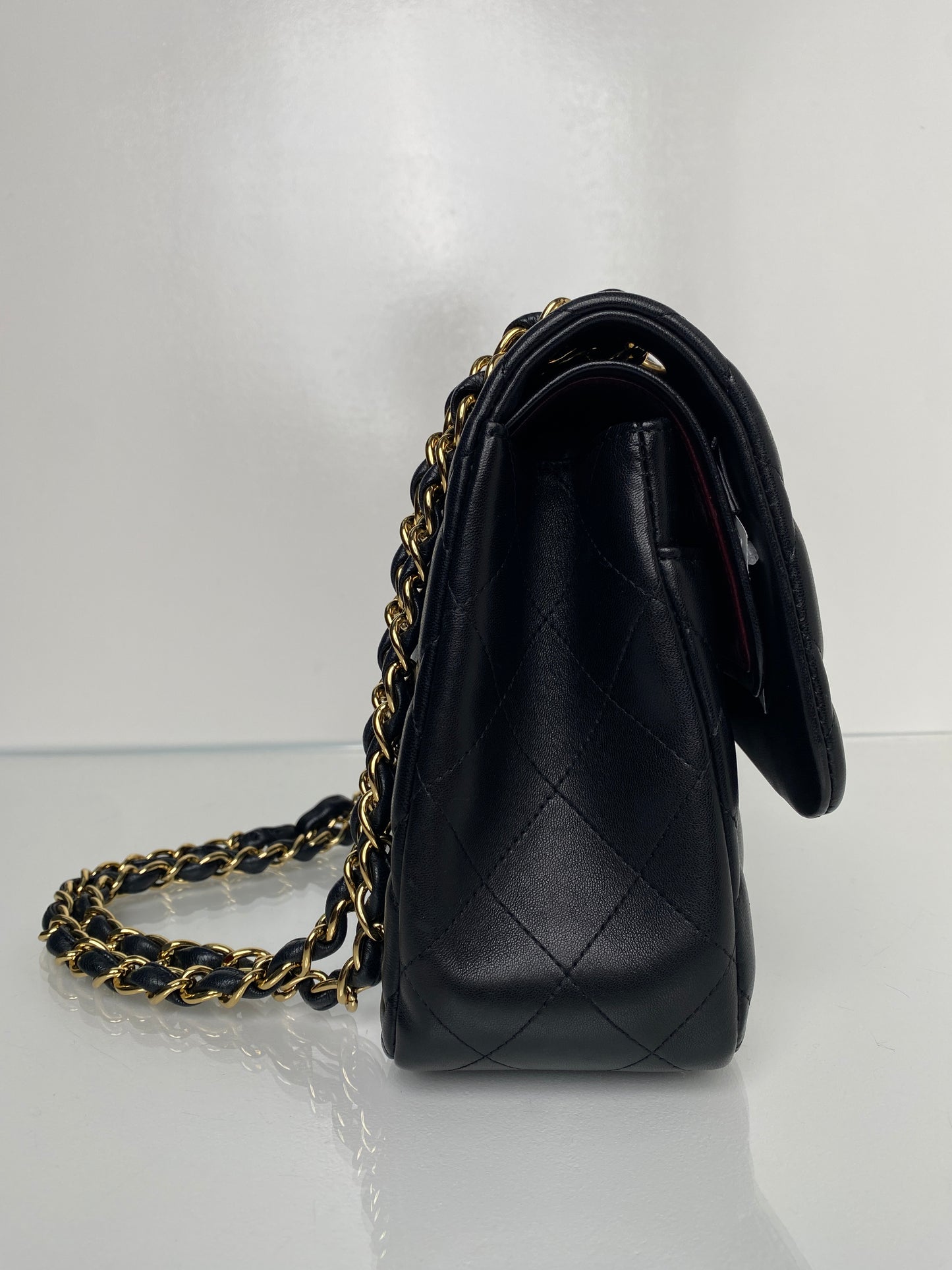 Chanel Jumbo Classic Flap Black Lambskin Leather GHW