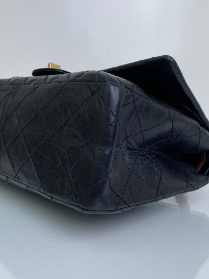 Chanel Black Reissue Medium Flap Bag GHW