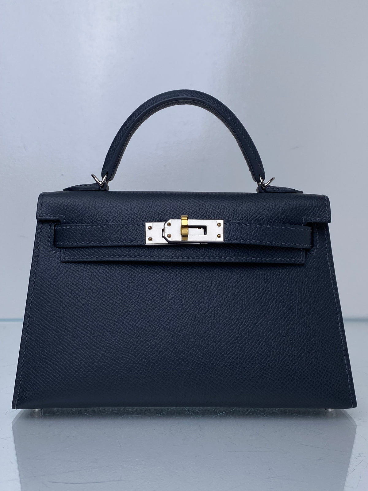 Hermes Kelly Mini Ardoise Epsom EHW #W