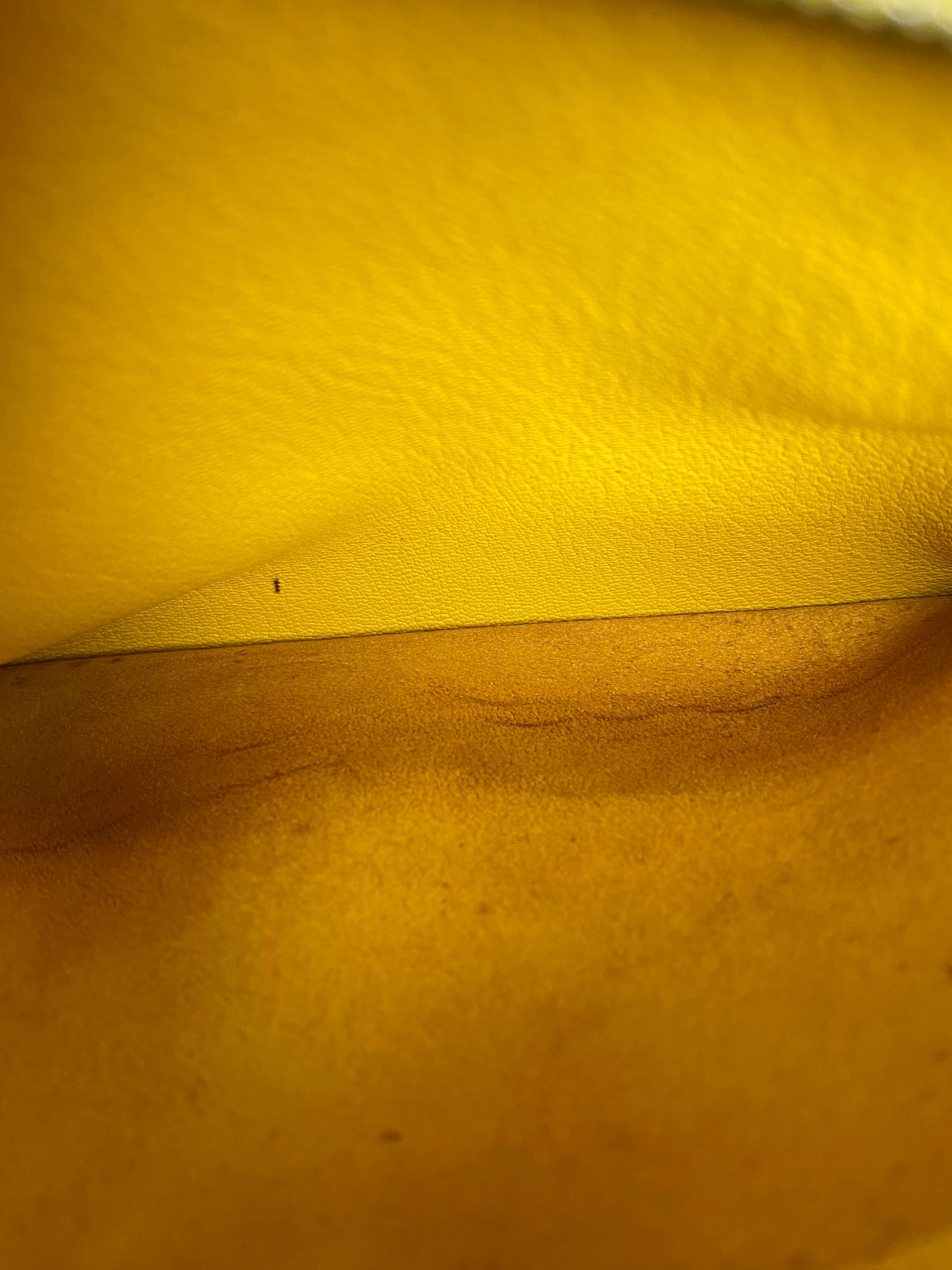 Hermes Kelly 32 Jaune Clemence PHW #N