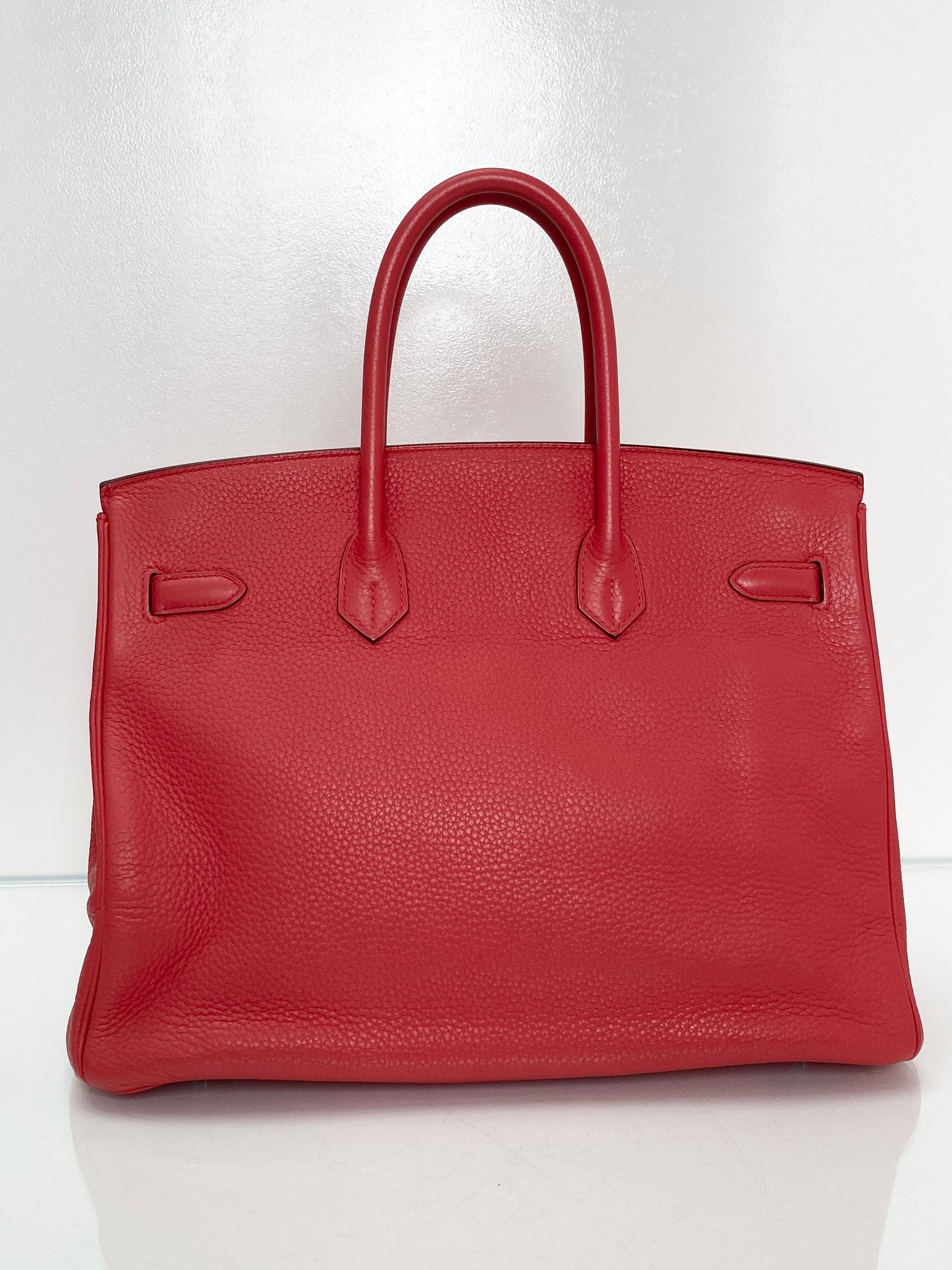 Hermes Birkin 35 Bougainvillea Clemence PHW #N