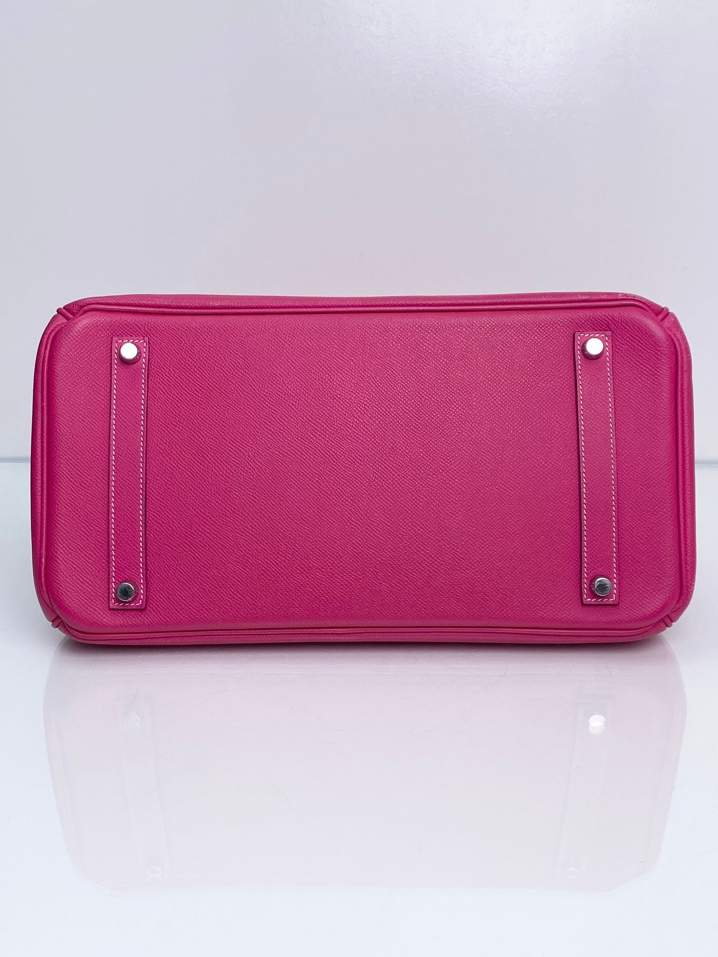 Hermes Birkin 35 Rose Tyrien Candy PHW #N