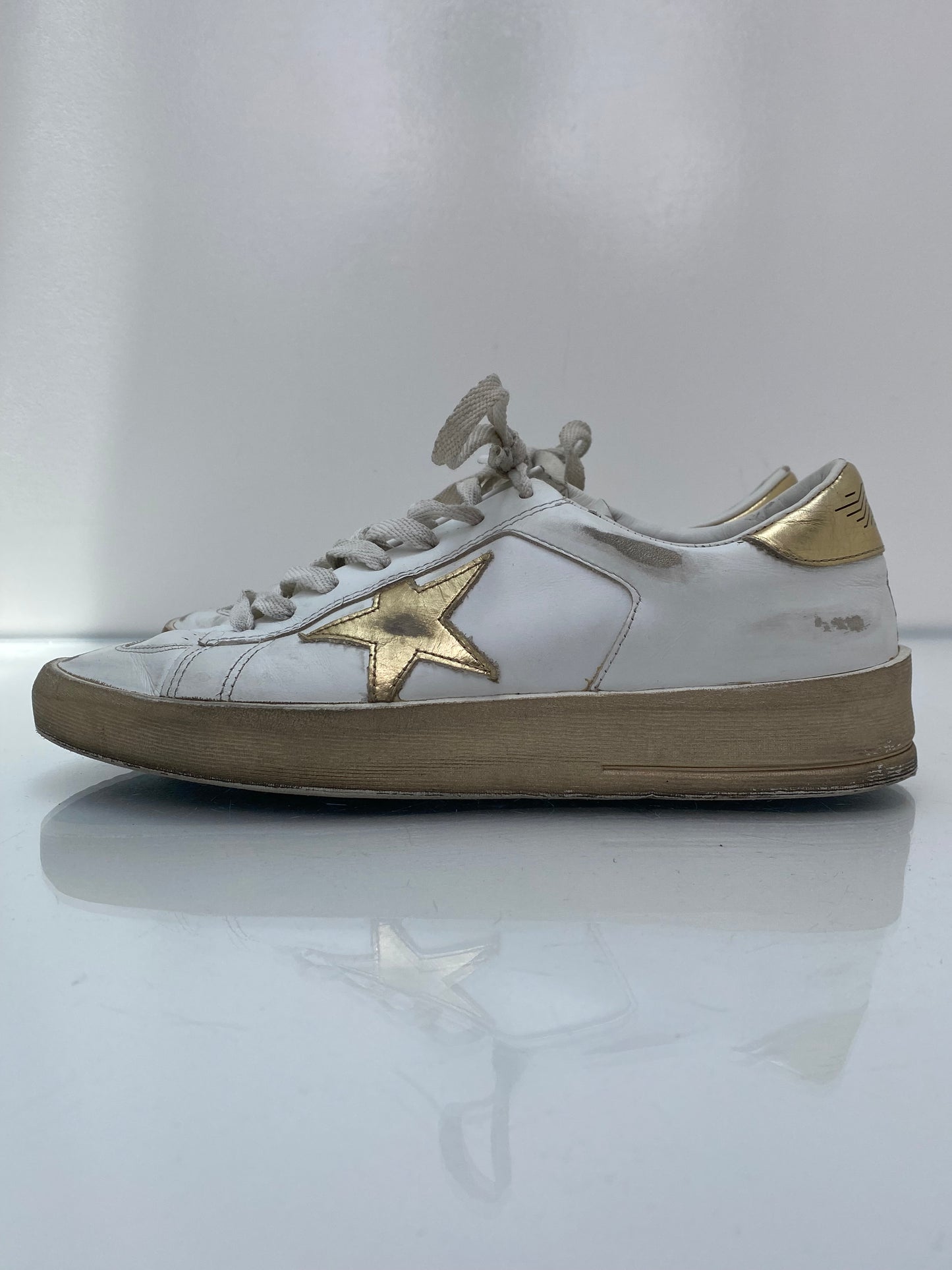 Golden Goose Ball Gold Star Sneakers, 40