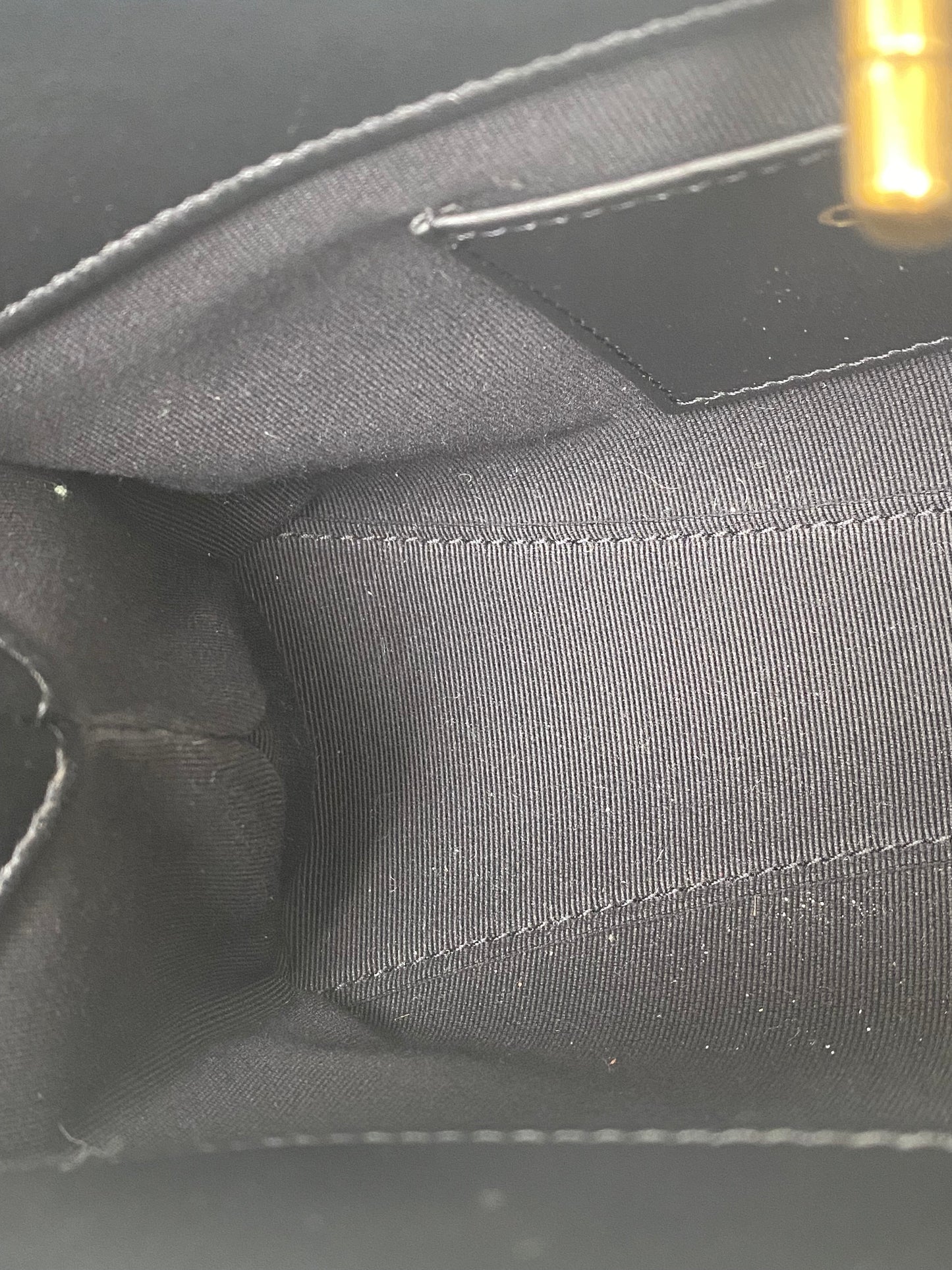 Chanel Black Small Pearl Quilted Shopping Bag GHW