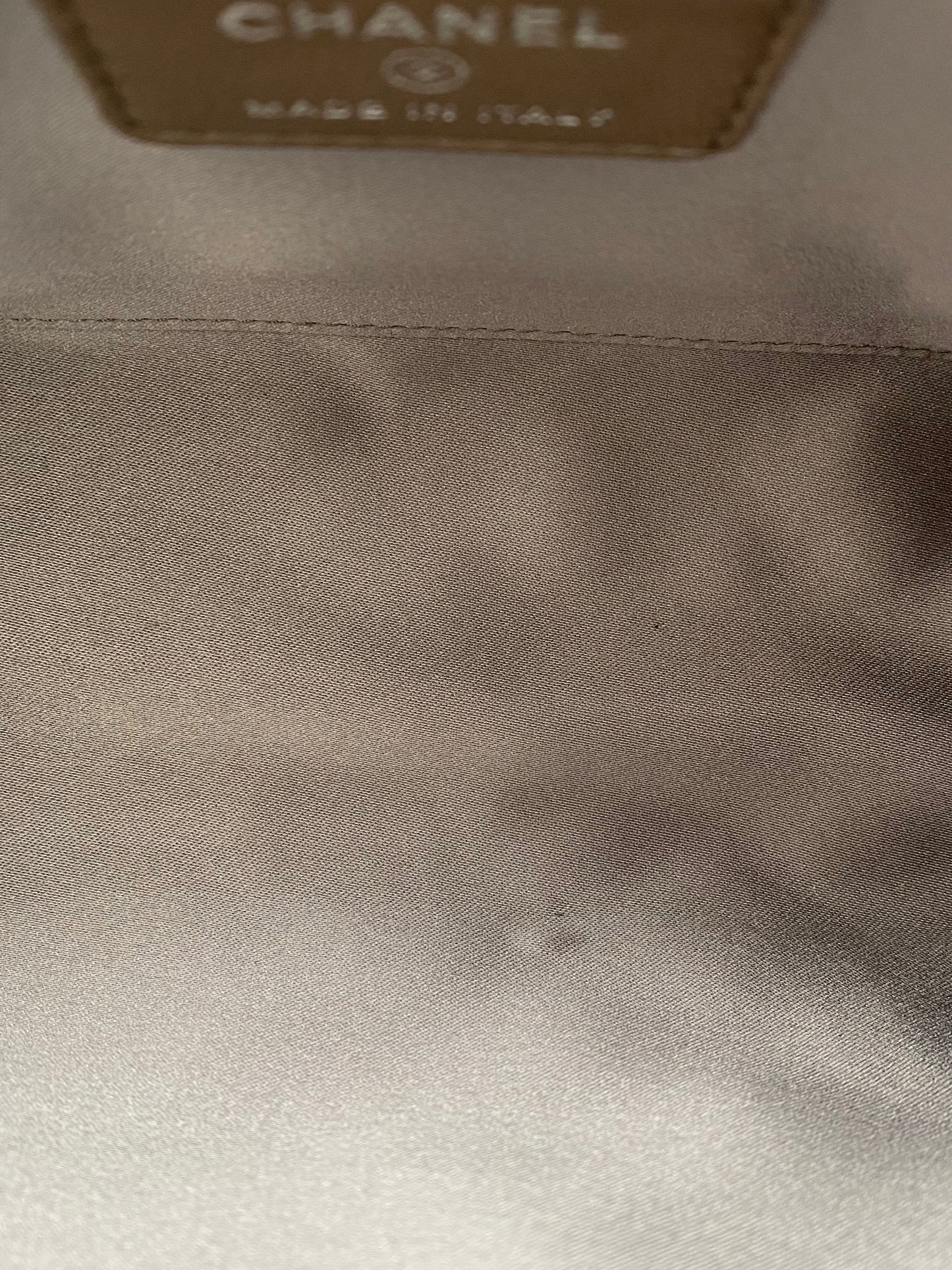 Chanel Black Lucky Charm Patent Short Chain Clutch SHW