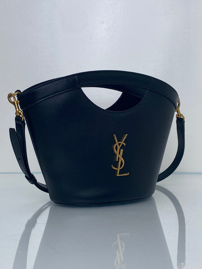Saint Laurent Black Celia Tote Bag GHW