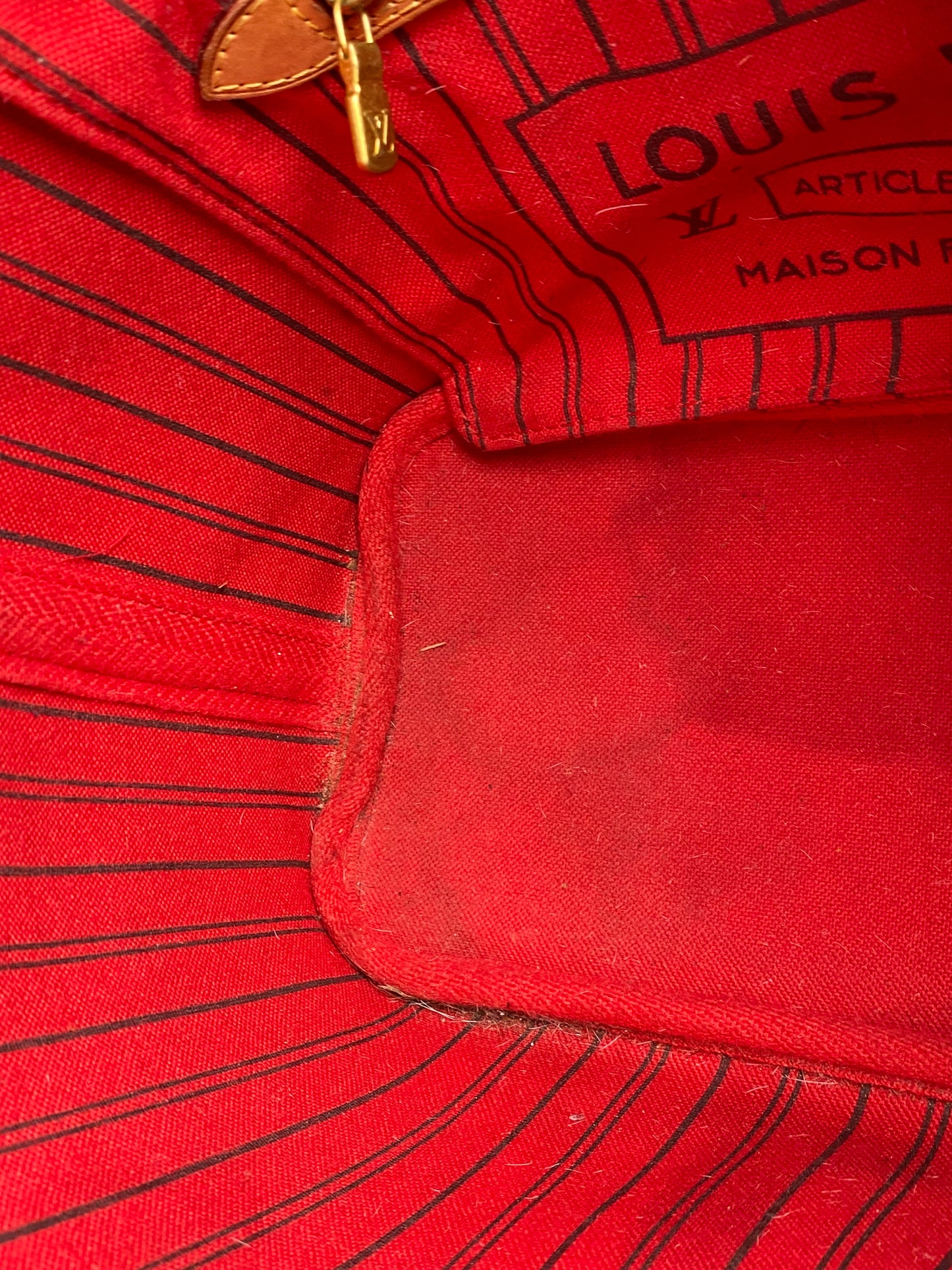 Louis Vuitton Monogram Neverfull PM Bag GHW