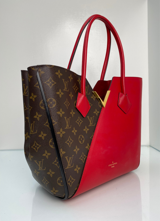 Louis Vuitton Monogram Canvas Kimono Red Accent