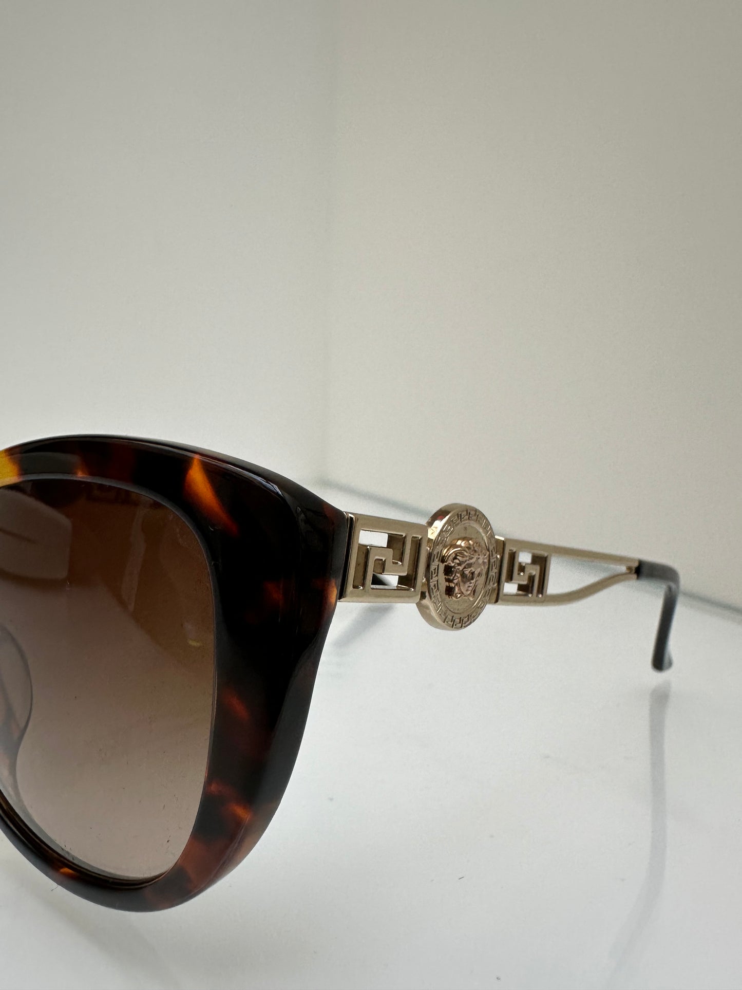 Versace Tortoise Medusa Sunglasses