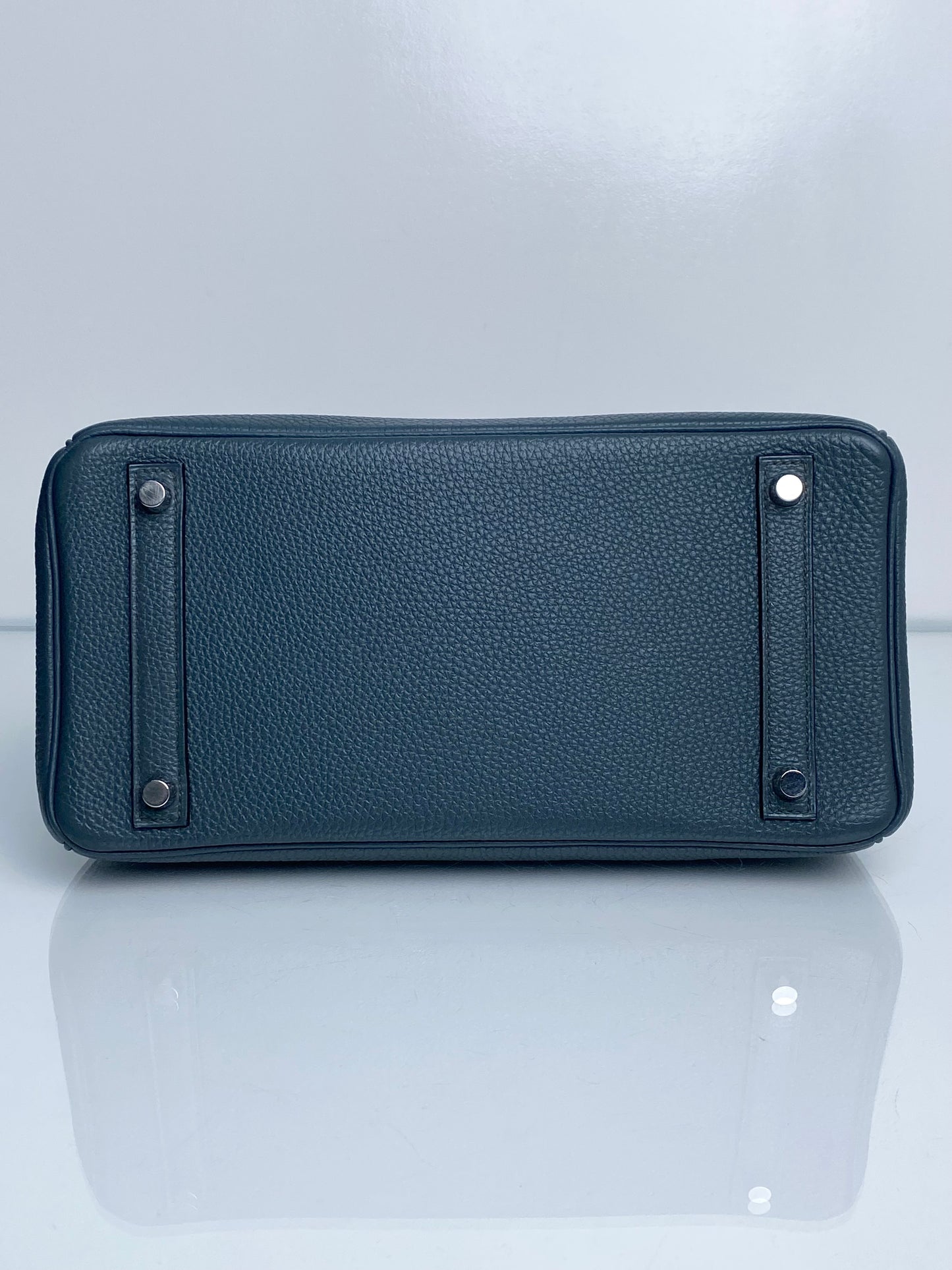 Hermes Birkin 30 Bleu Orage Togo PHW #Q