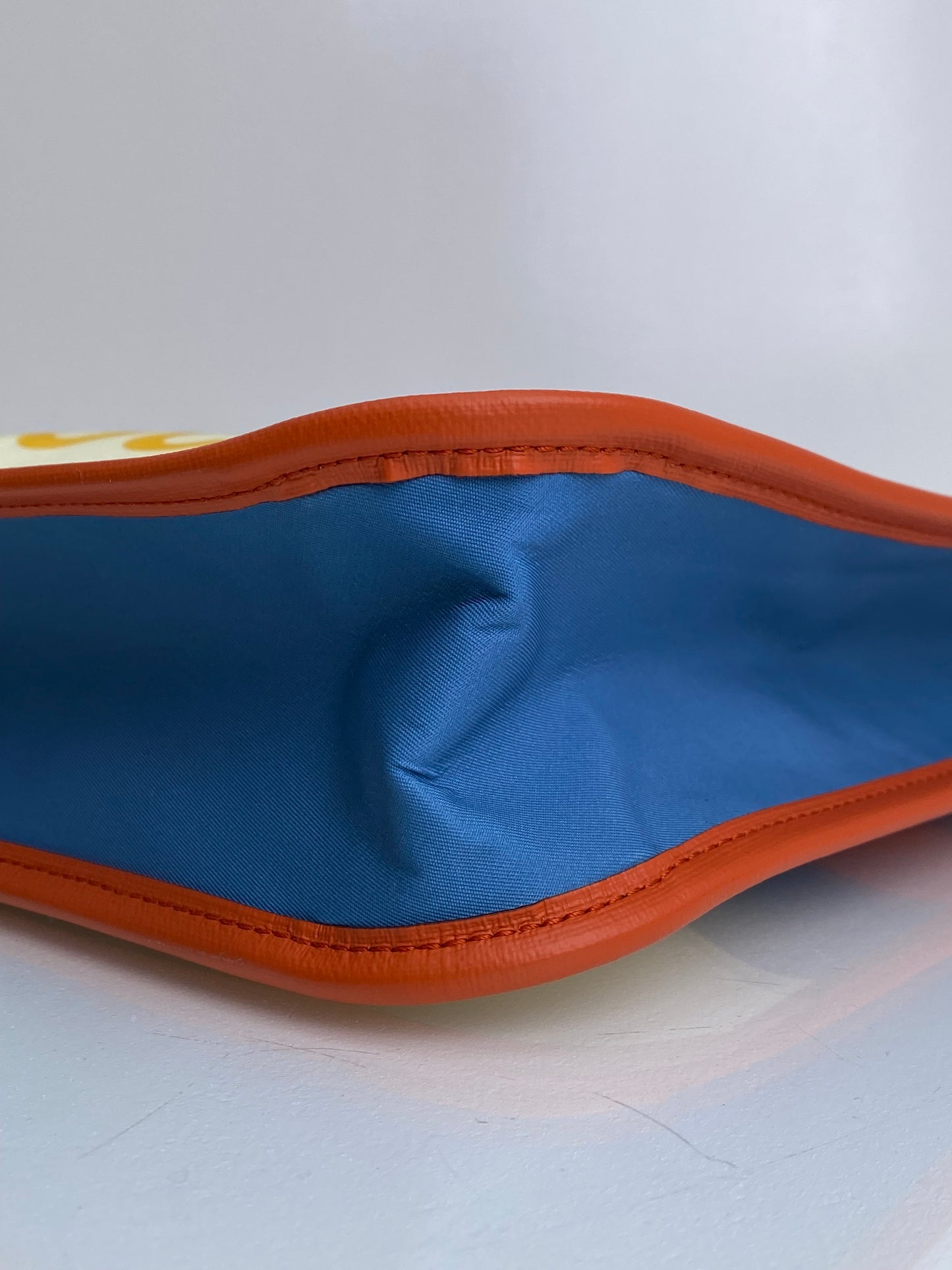 Gucci Blue, Orange, & Cream Tote Bag