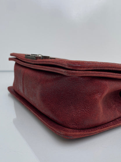Chanel Burgundy Boy Bag RHW