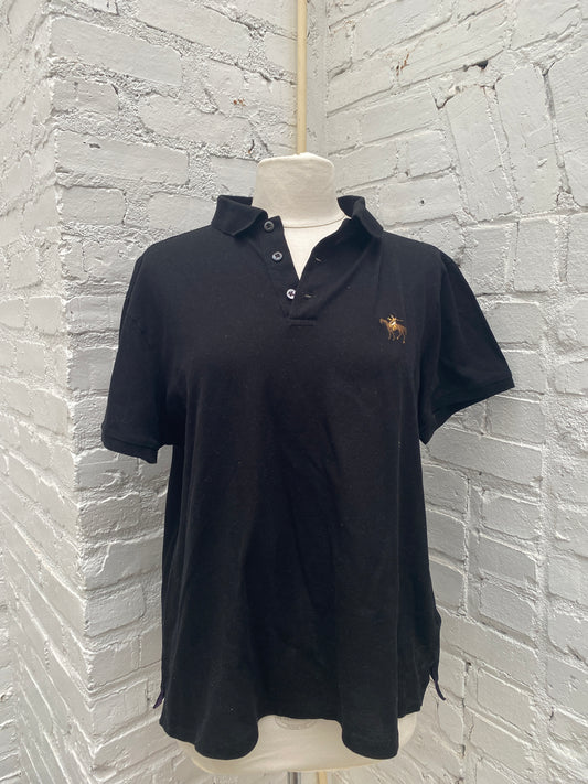 Ralph Lauren Black Polo, XL