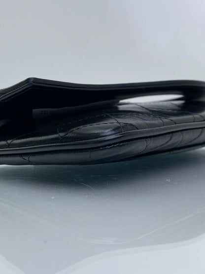 Chanel 31 Black Calfskin Clutch SHW