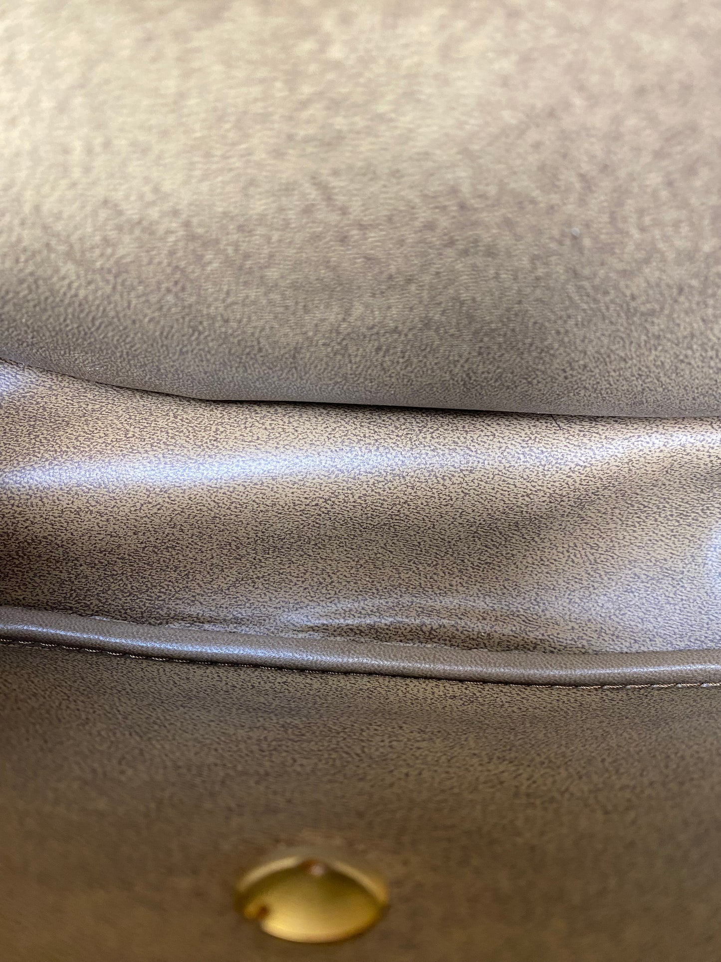 Dior Vintage Brown Crossbody Bag GHW