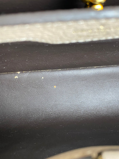 Louis Vuitton Galet Capucines Bag MM w/ Strap GHW