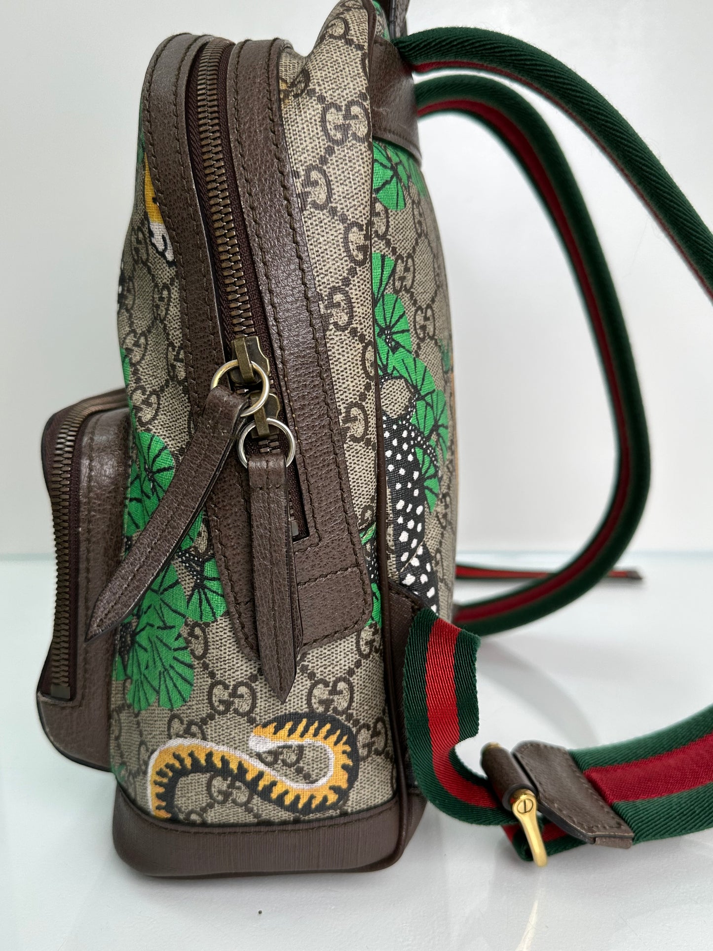 Gucci Supreme GG Bengal Backpack GHW