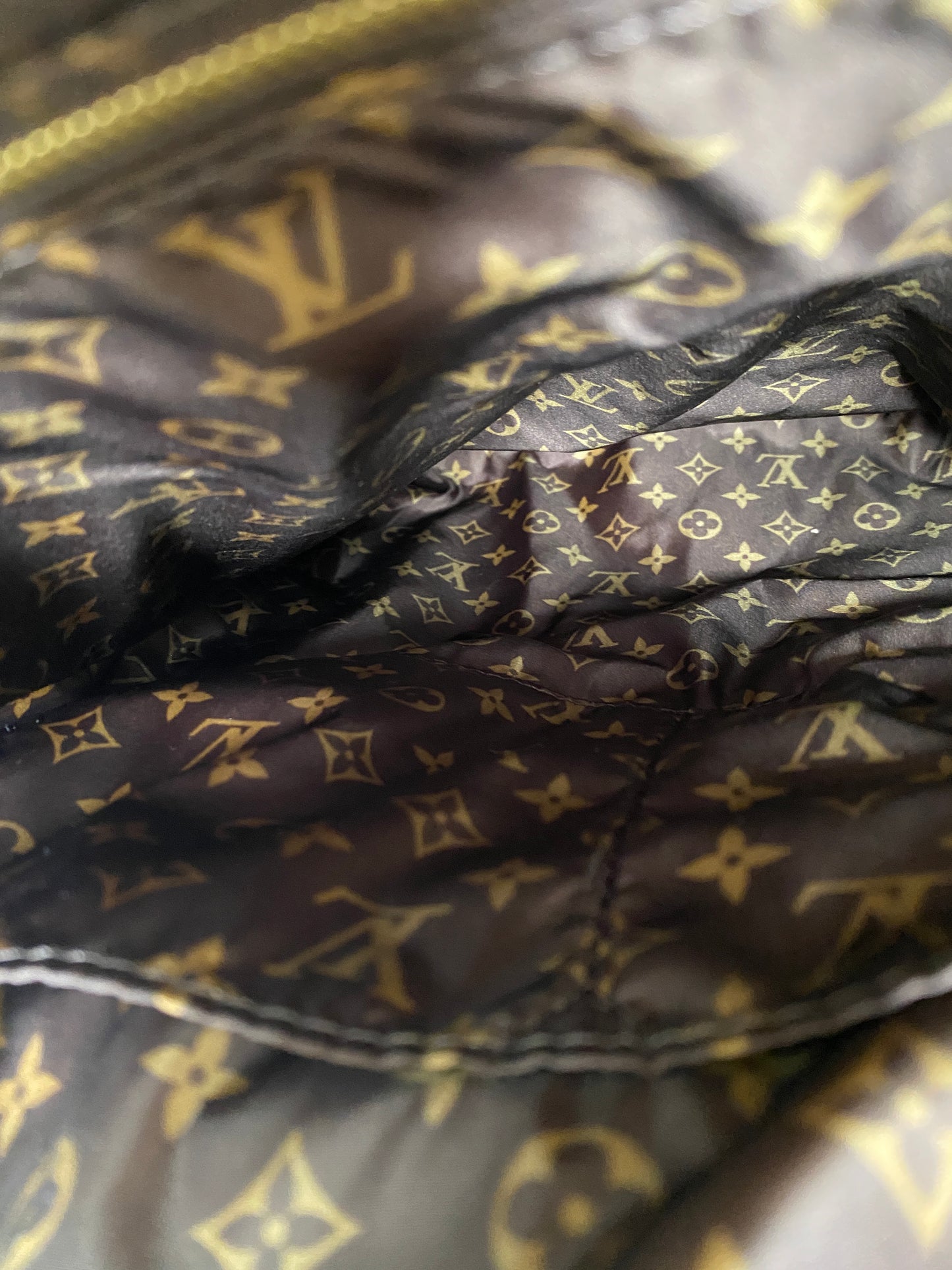 Louis Vuitton Black Nylon Puffer Backpack