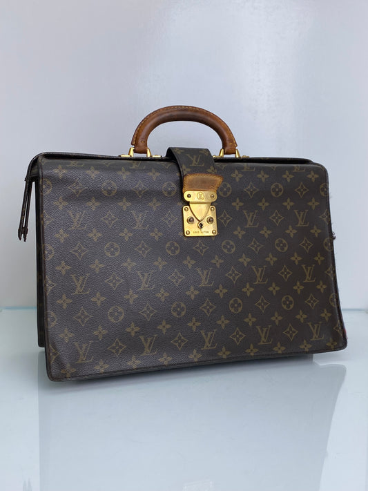 Louis Vuitton Monogram Briefcase GHW