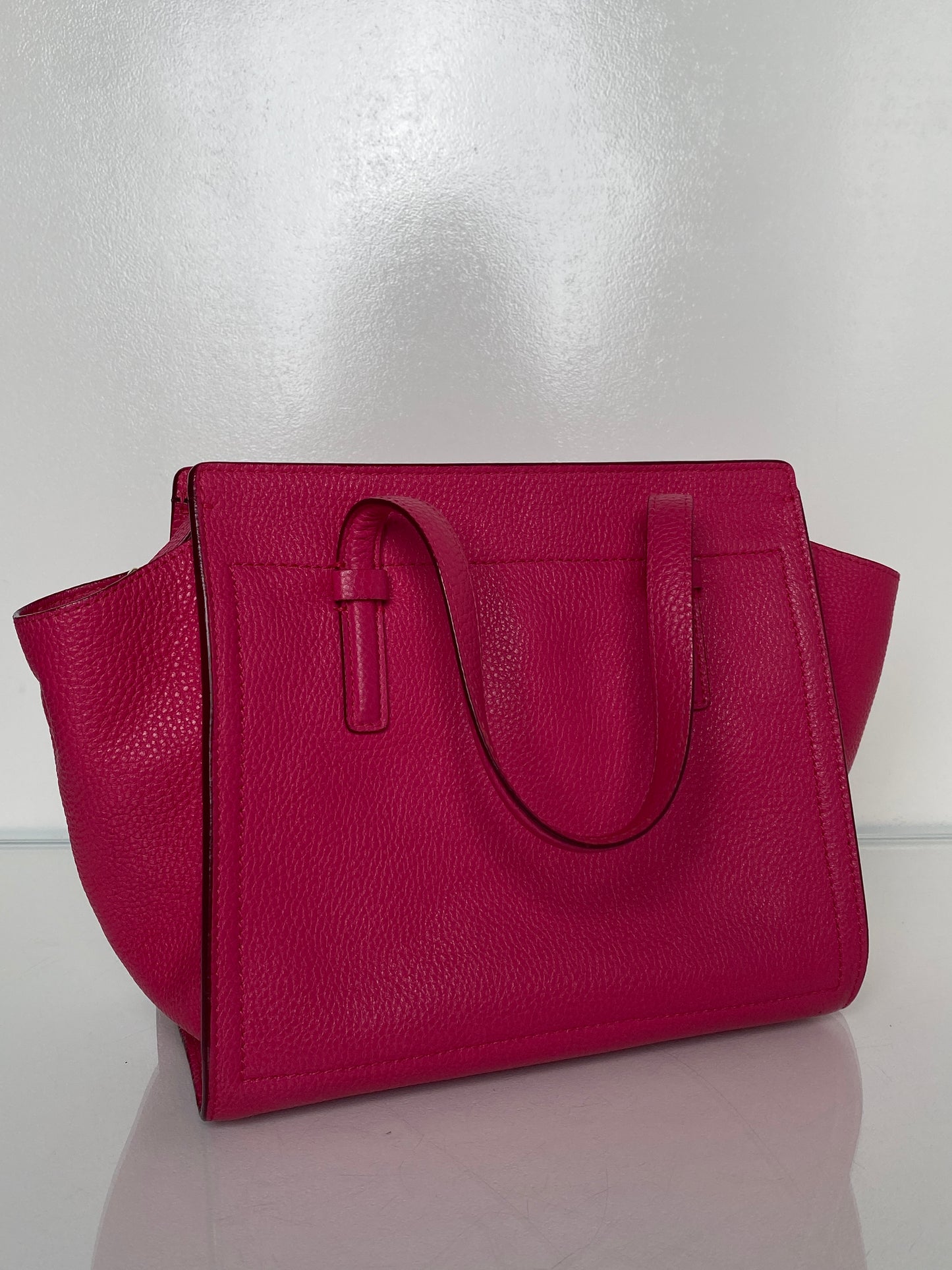 Salvatore Ferragamo Pink Small Crossbody Tote GHW
