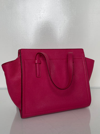 Salvatore Ferragamo Pink Small Crossbody Tote GHW