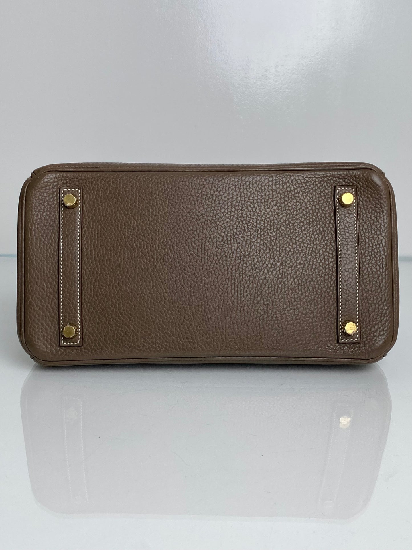 Hermes Birkin 30 Etoupe Clemence GHW #C