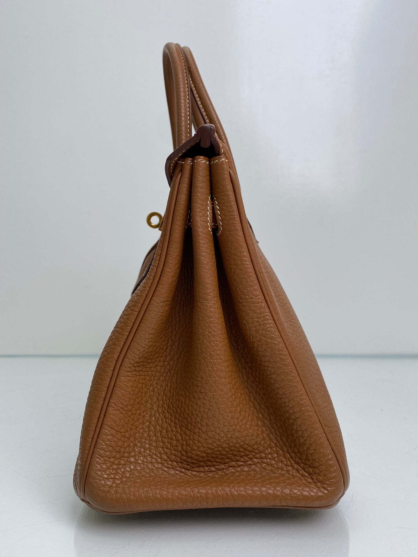 Hermes Birkin 25 Gold Togo GHW #P