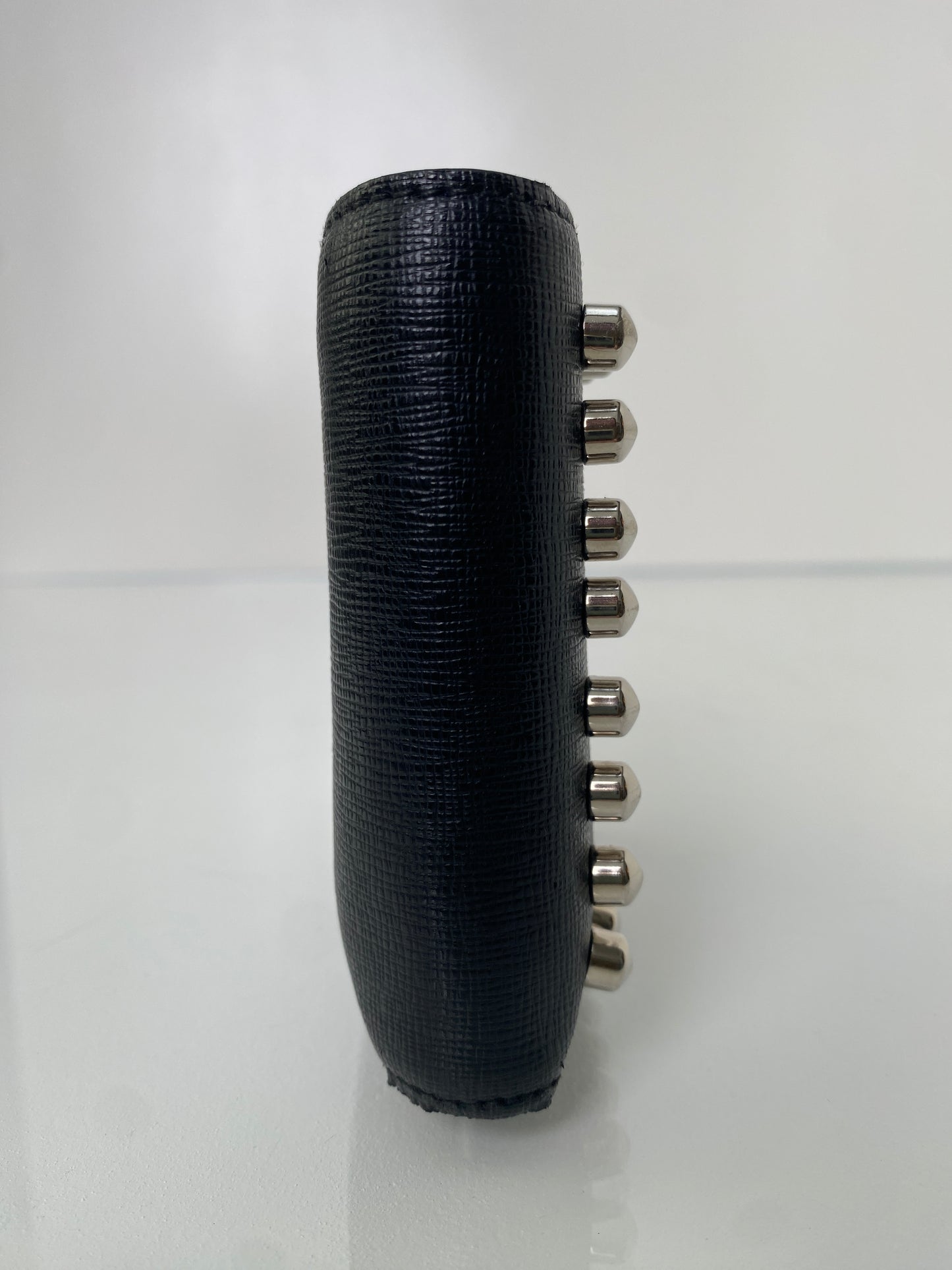 Fendi Black Karleto Wallet SHW (As Is)