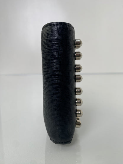 Fendi Black Karleto Wallet SHW (As Is)