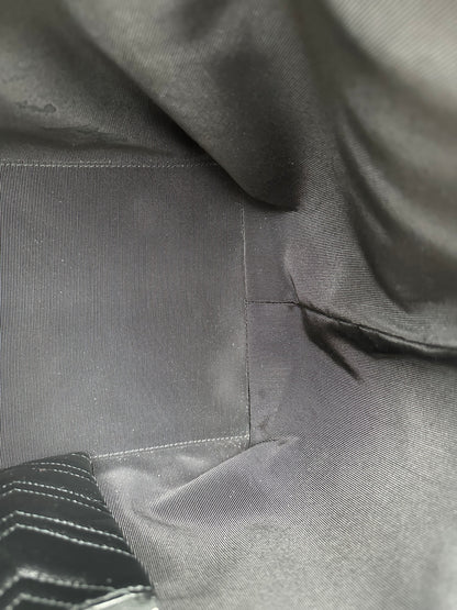 Gucci Black Leather Marmont Large Tote Bag BHW