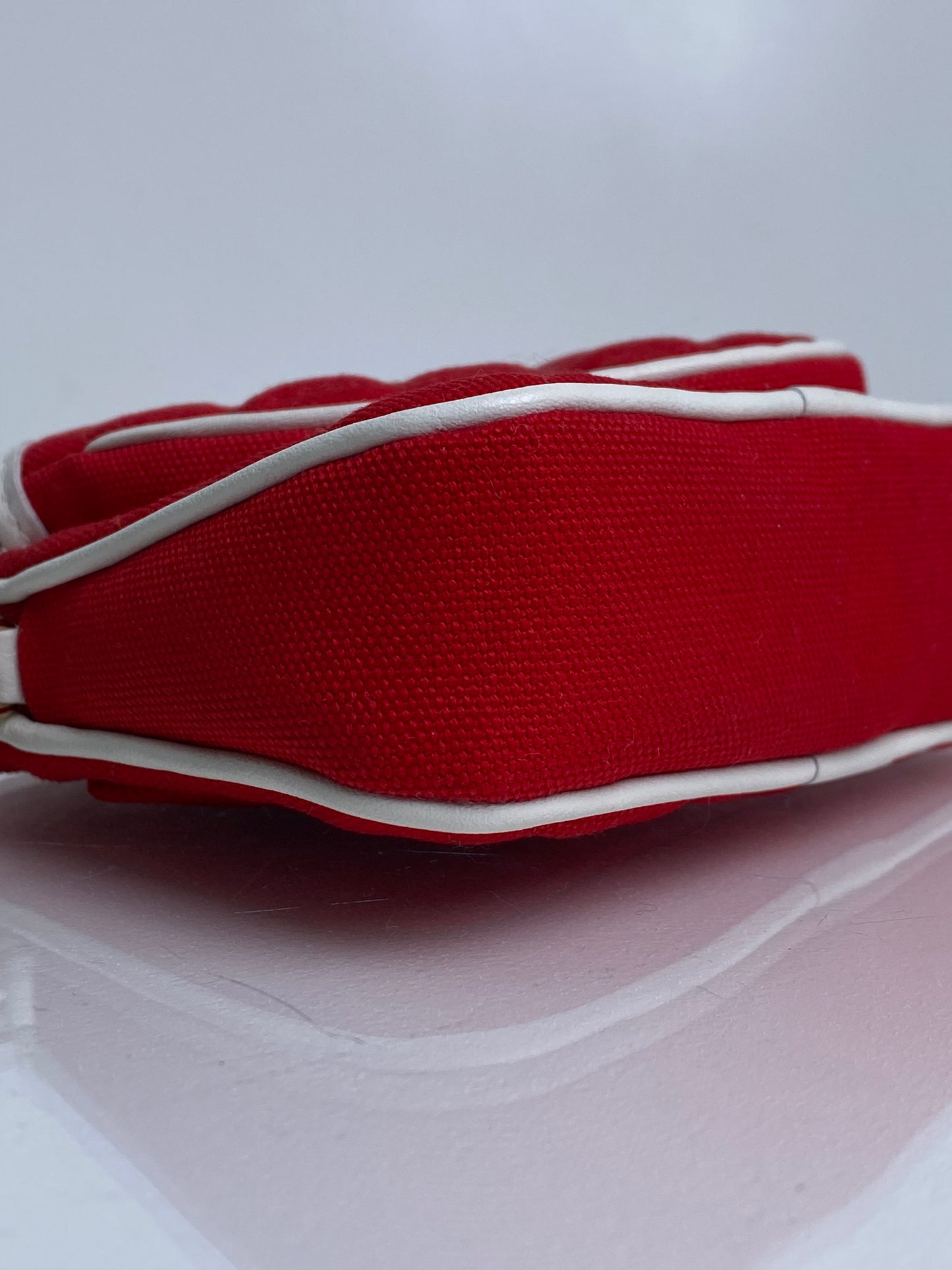 Chanel Tennis Red Mini Chain w/ Mirror GHW