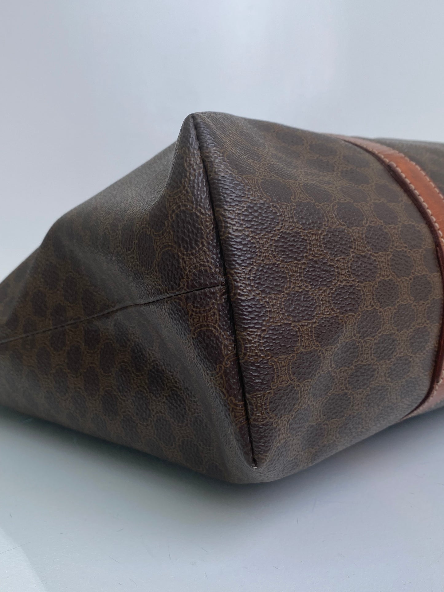 Celine Vintage Small Logo Tote Bag