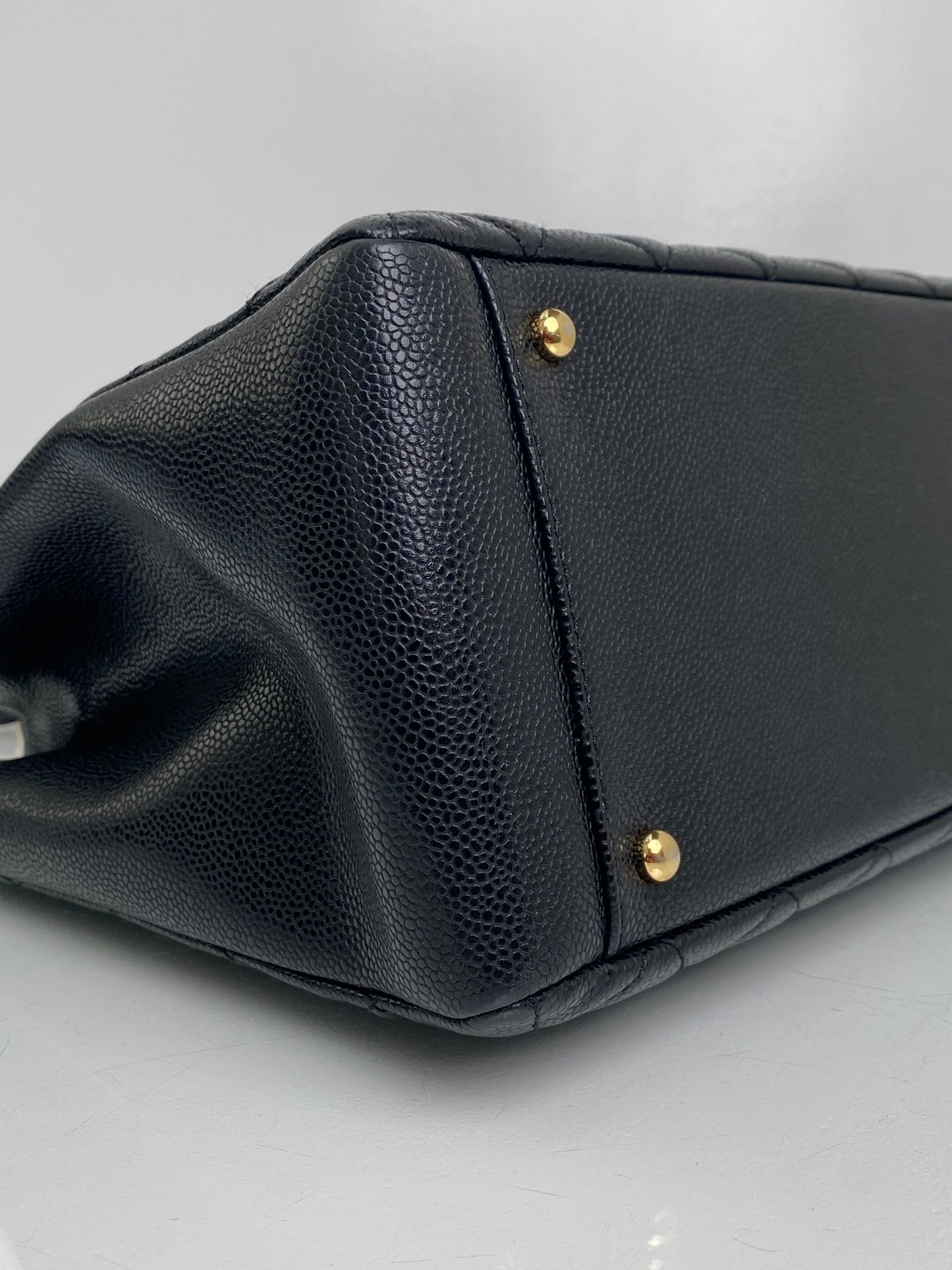 Chanel Black GST XL Caviar Bag GHW #17