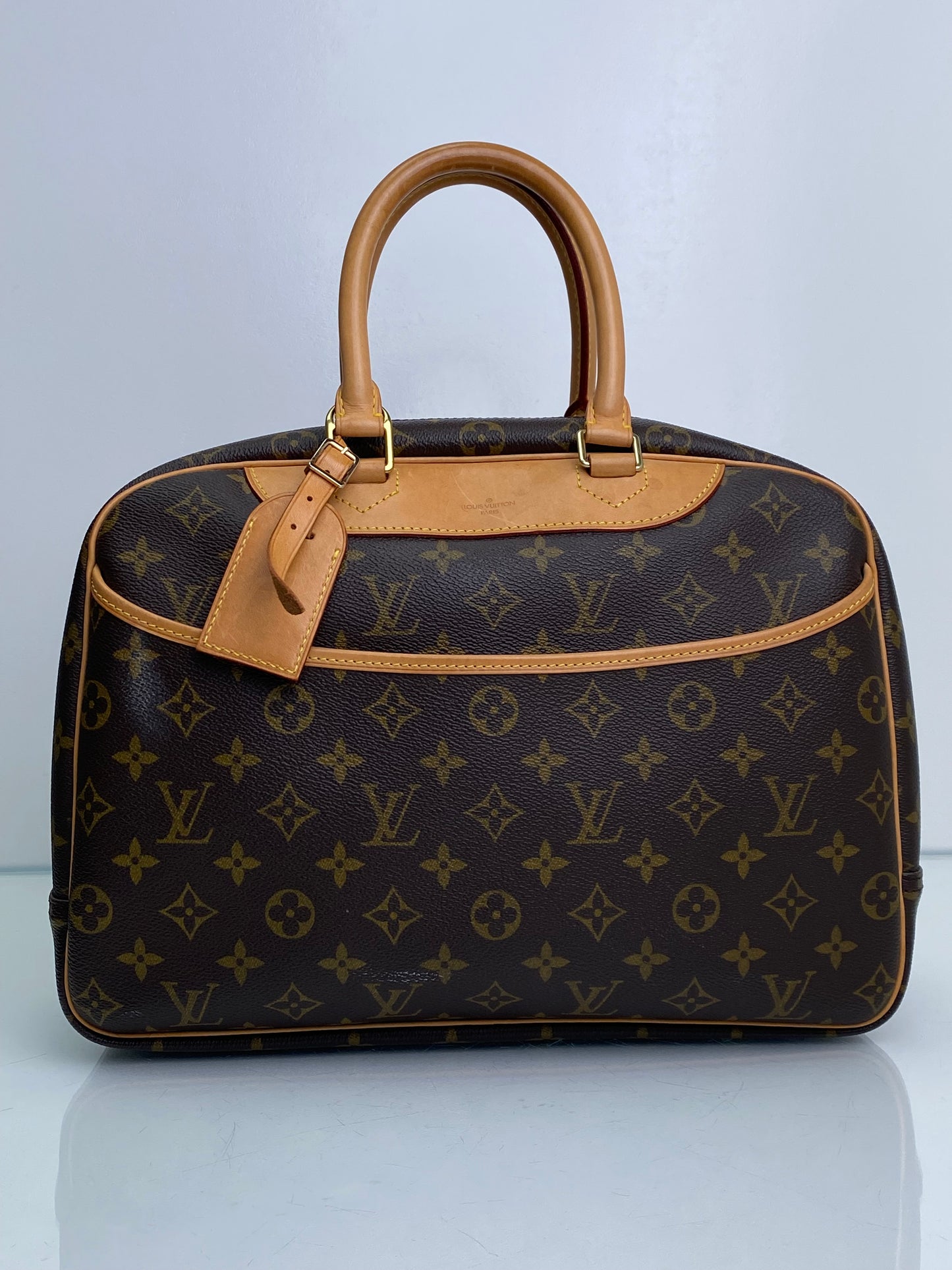 Louis Vuitton Monogram Deauville Bag GHW
