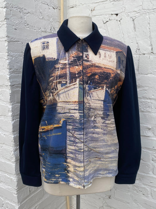 St. John Sport Marina Jacket L