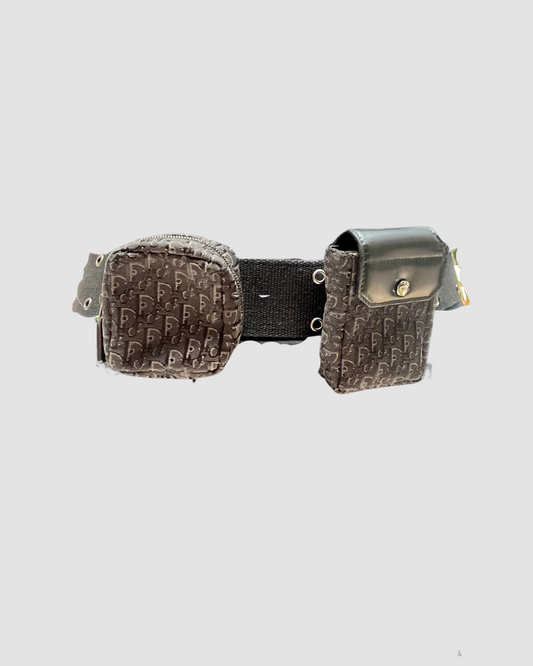 Dior Black Oblique Utility Belt