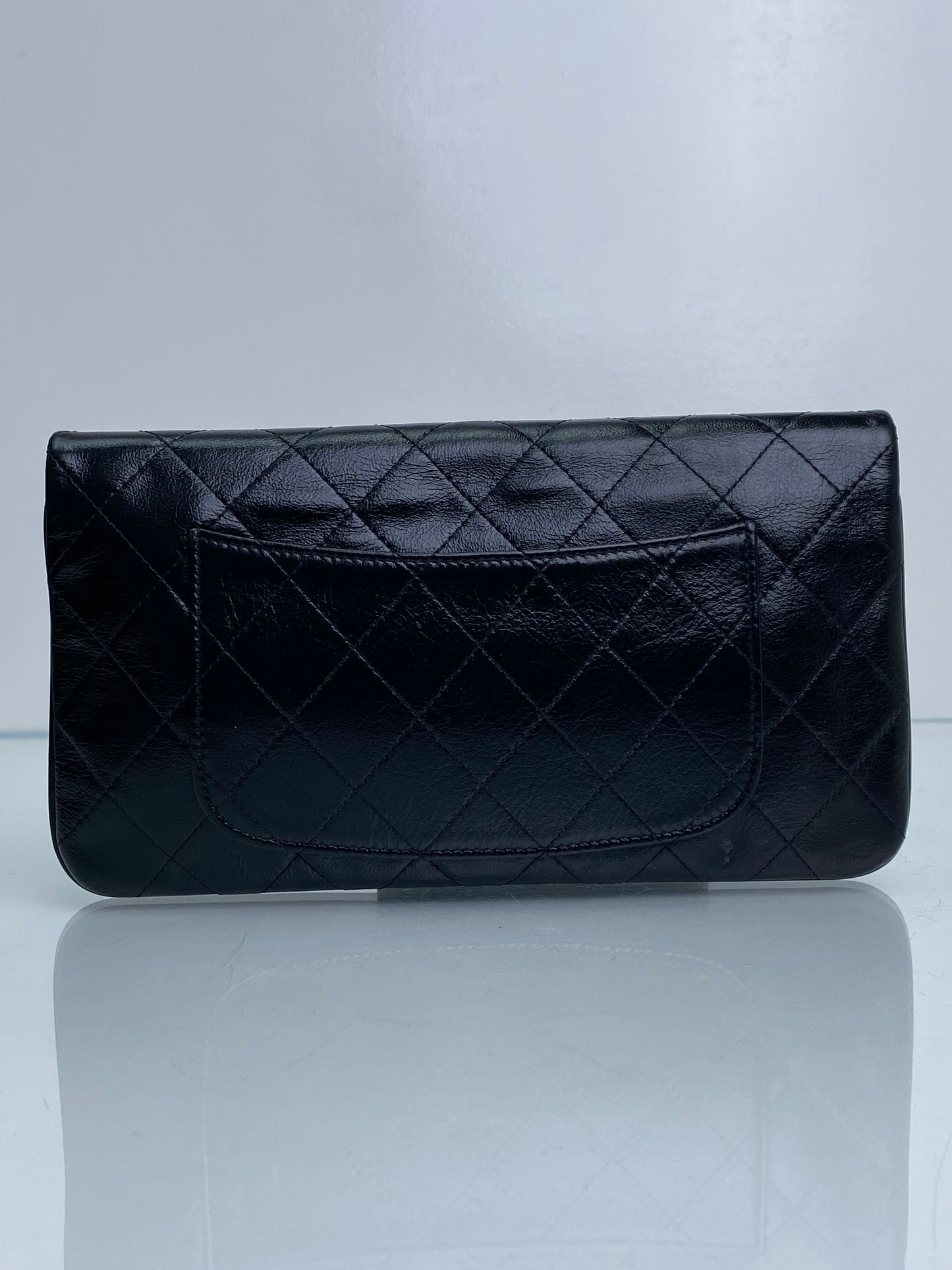 Chanel 31 Black Calfskin Clutch SHW