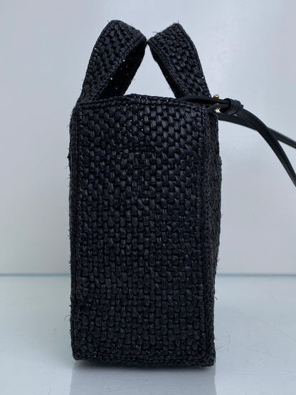 Loewe Women's Black Font Tote Bag w/Strap GHW