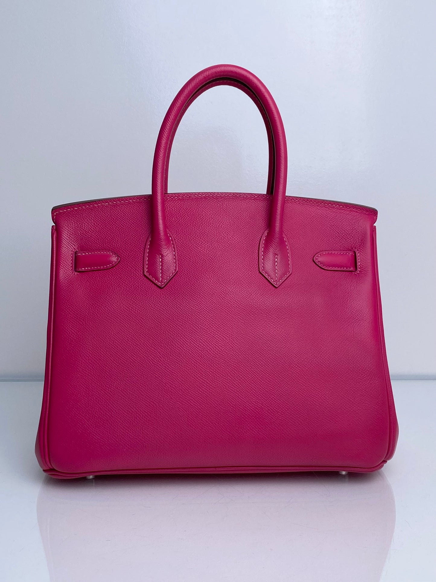 Hermes Birkin 30 Rose Tyrien/Tosca Candy Epsom PHW
